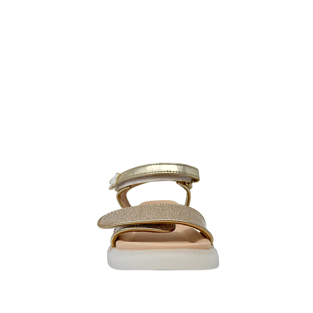 Sandalias Terra para niña color dorado - Imagen 4