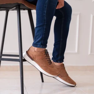 TENIS PARA HOMBRE EN CUERO SANGRIA REF: 3255 DARMOUTH