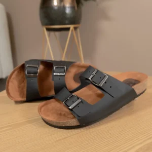 SANDALIAS PARA HOMBRE EN CUERO REF: 55 FARID