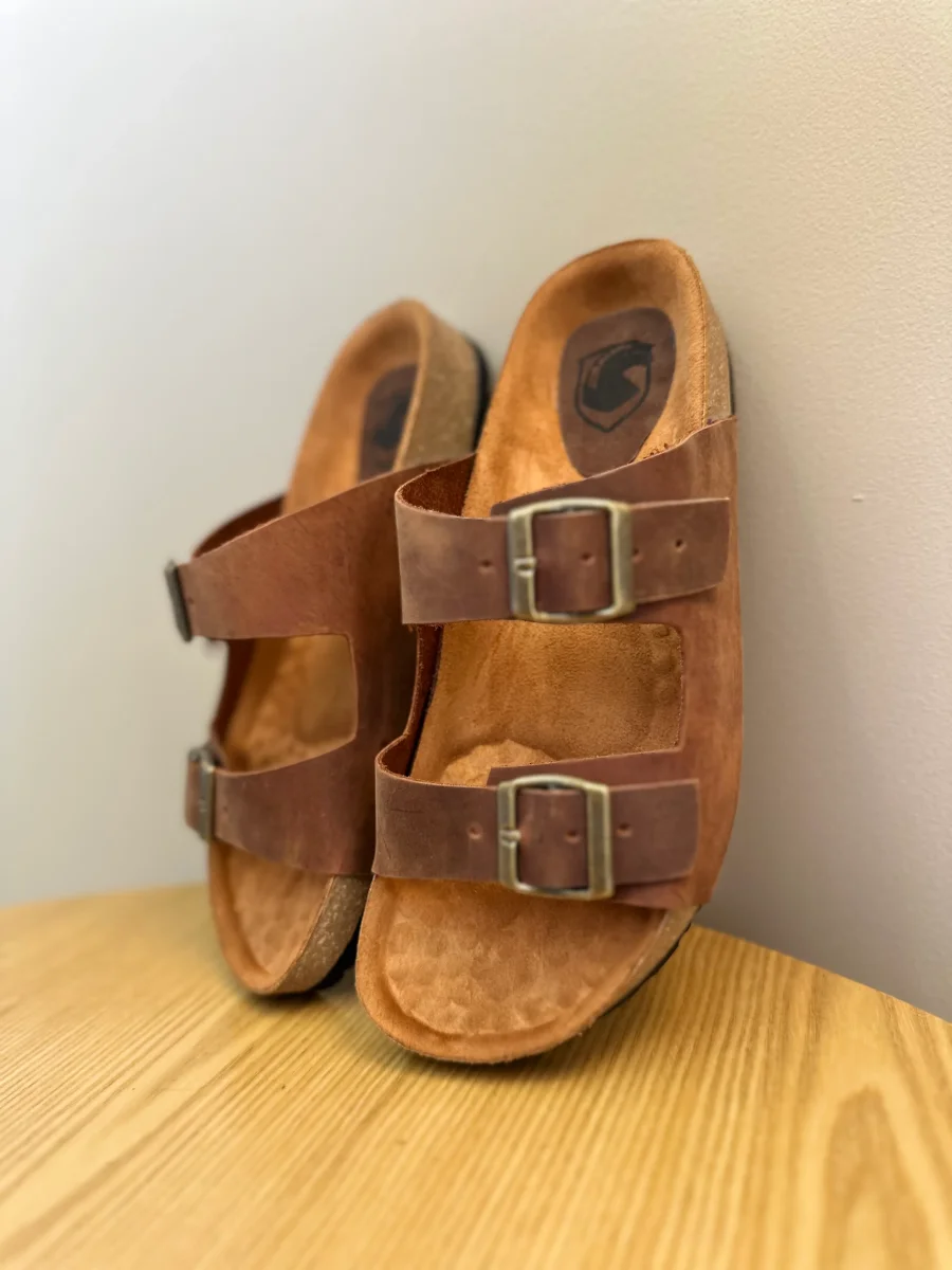 SANDALIAS PARA HOMBRE EN CUERO RUSTICO CATALUÑA REF: 55 FARID - Imagen 6