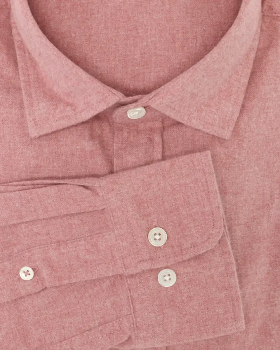 CAMISA ROSA DE FRANELA HARTFORD - Imagen 3