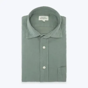 CAMISA VERDE CON BOLSILLO HARTFORD