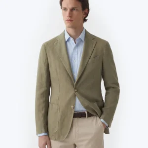 BLAZER DE LINO VERDE L.B.M. 1911