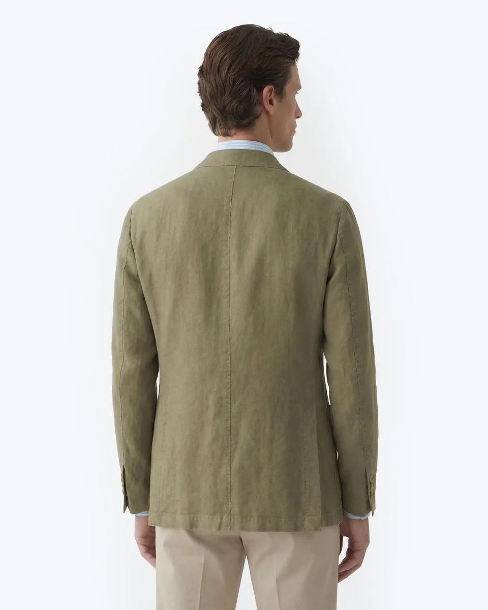 BLAZER DE LINO VERDE L.B.M. 1911 - Imagen 4