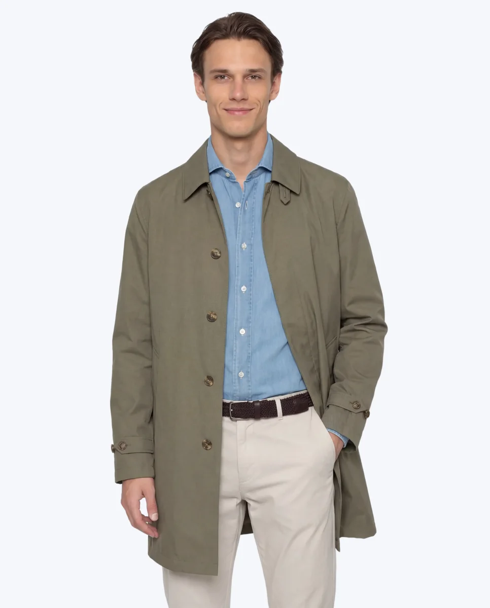 GABARDINA VERDE IMPERMEABLE VALSTAR - Imagen 2