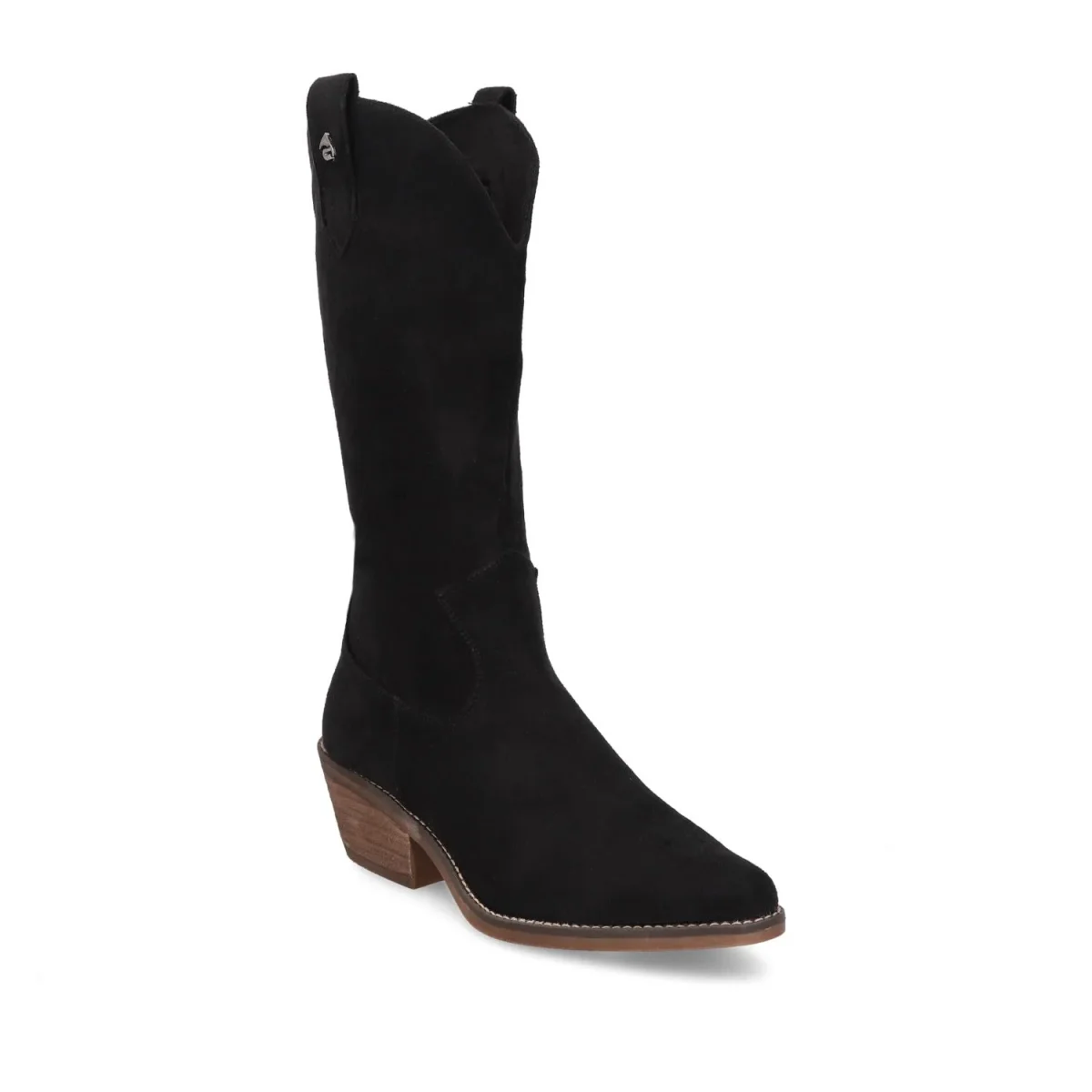 Bota Texana Negra Mujer 23715 - Imagen 3