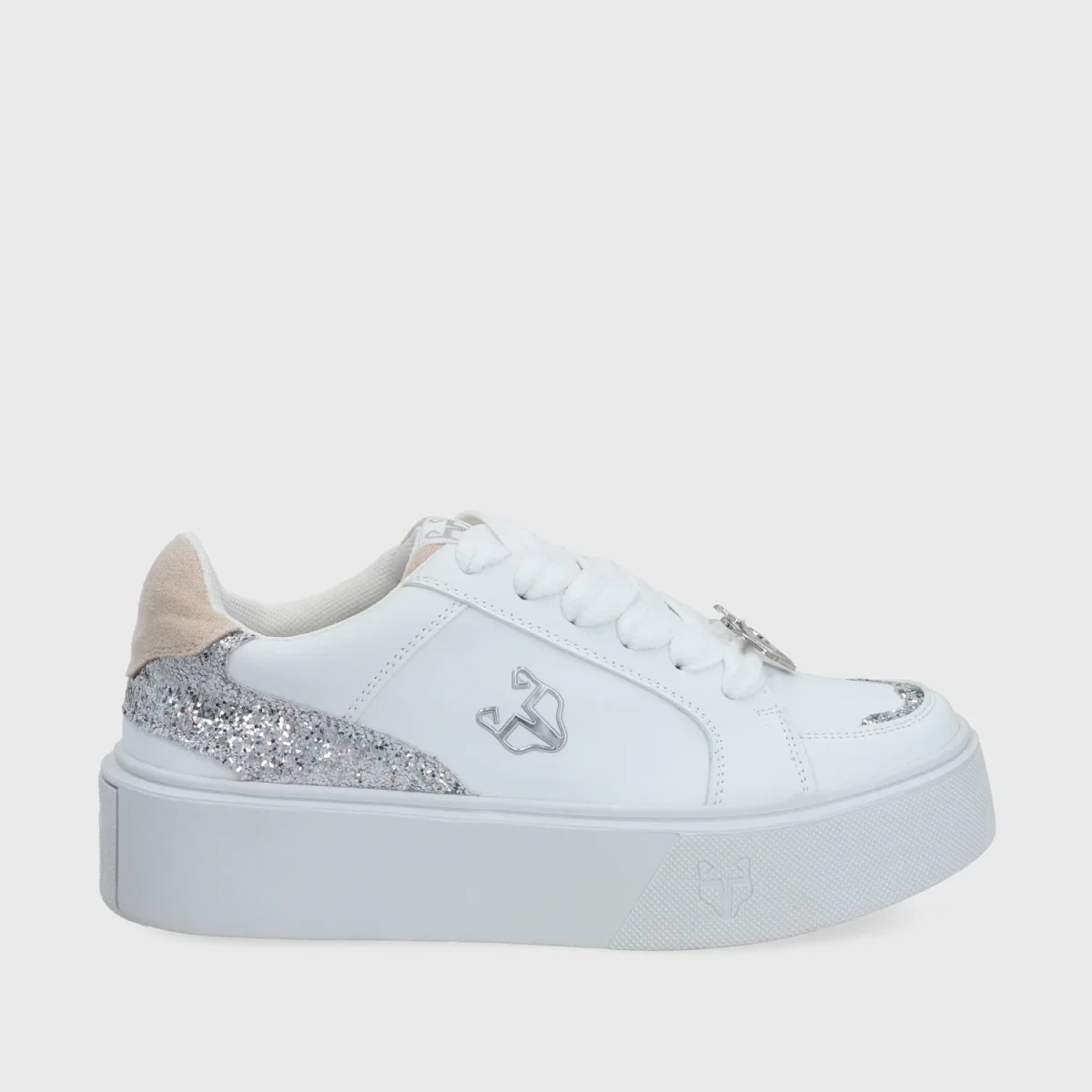 Zapatilla Blanca Mujer 43046 - Imagen 2