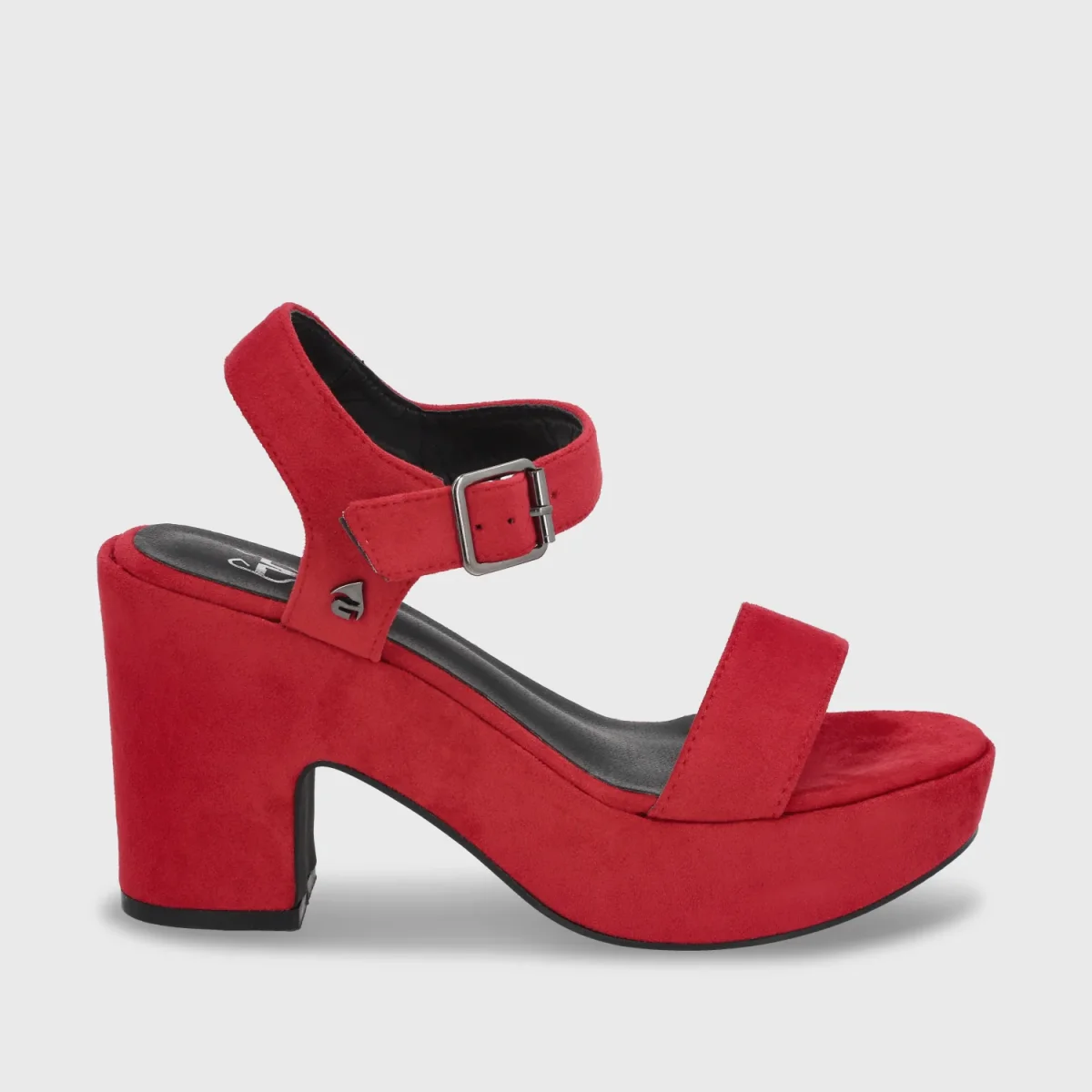 Sandalia Plataforma Roja Mujer C5473