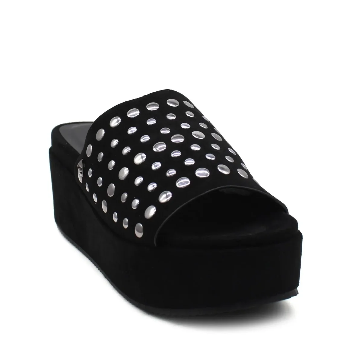 Sandalia Negra Mujer C5483 - Imagen 3