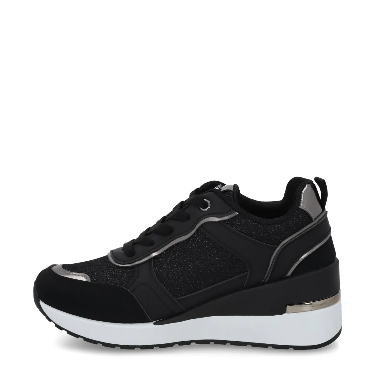 Tenis Plataforma Negros Mujer 58060 - Imagen 7