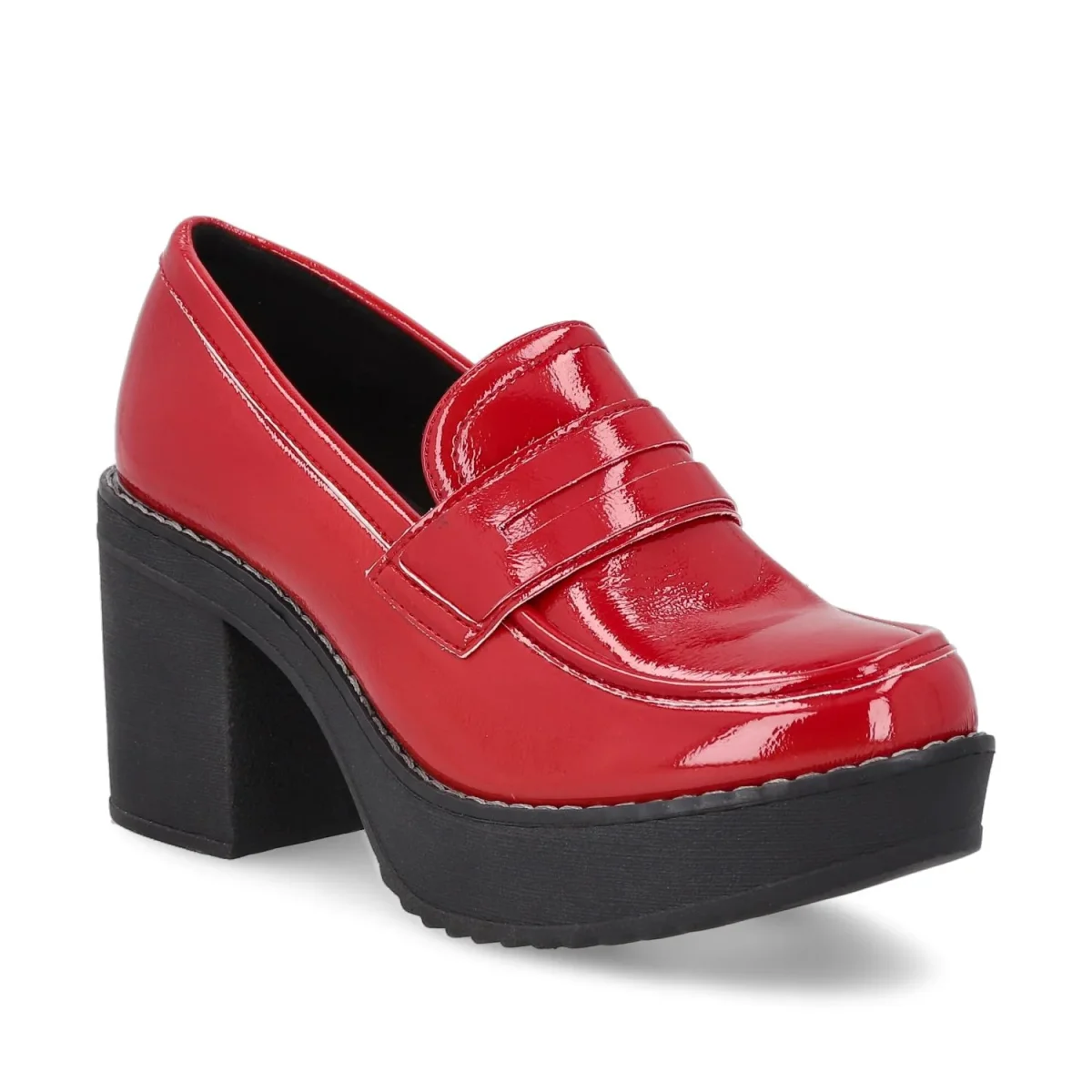 Zapato Rojo Charol Mujer 13503 - Imagen 3